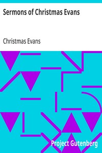 Cover of Sermons of Christmas Evans — Context and Discussion