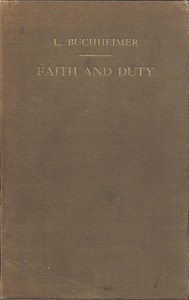 Cover of Faith and Duty: Sermons on Free Texts, with Reference to the Church-Year — Context and Discussion