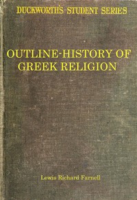 Cover of Outline-history of Greek religio...